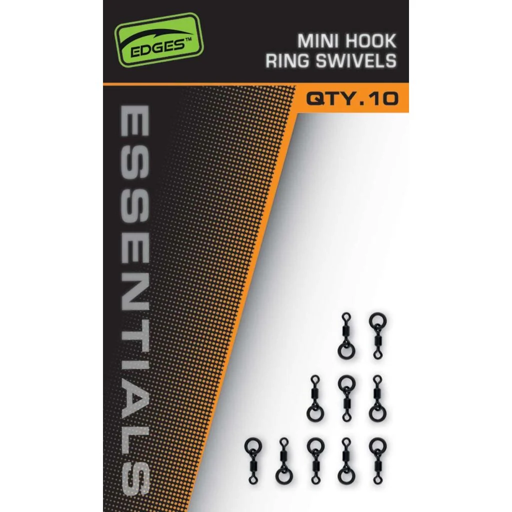Fox Edges Mini Hook Ring Swivels