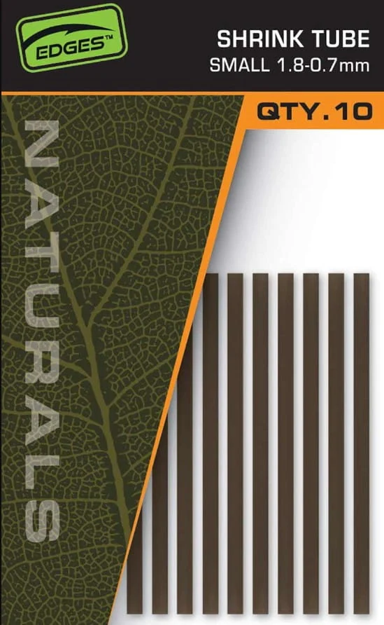 Fox Edges Naturals Shrink Tube S 1,8-0,7mm 10 Stück