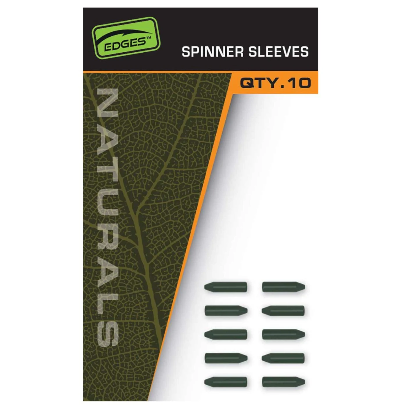 Fox Edges Naturals Spinner Sleeve - 10 Sleeves zum Karpfenangeln