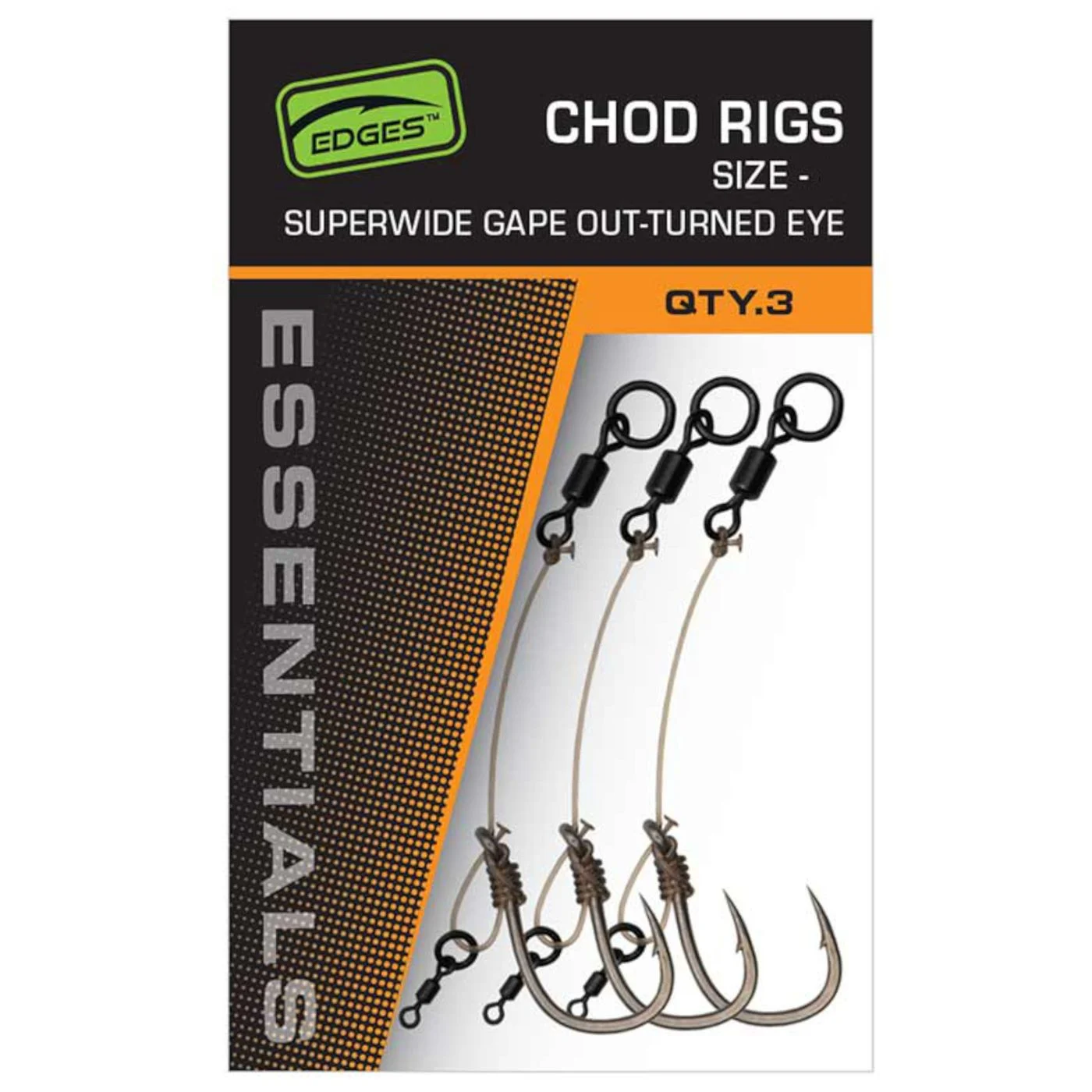 Fox Edges SWGO Chod Rigs - 3 Karpfenrigs 4