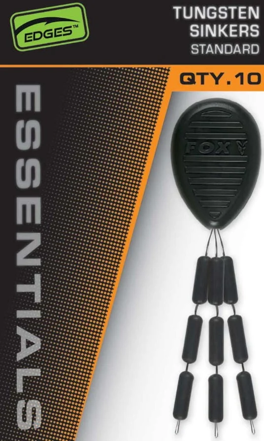 Fox Edges Tungsten Sinkers Standard 10 Stück