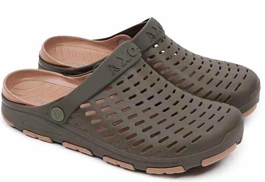 Fox Khaki Clogs Größe 41