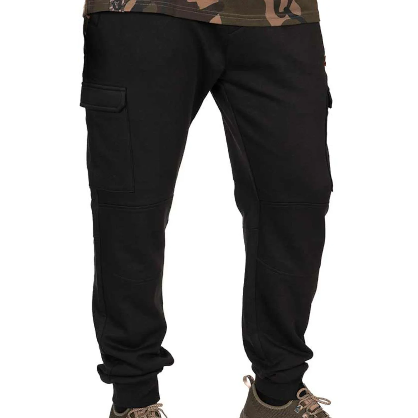 Fox LW Black / Camo Combat joggers - Angelhose S