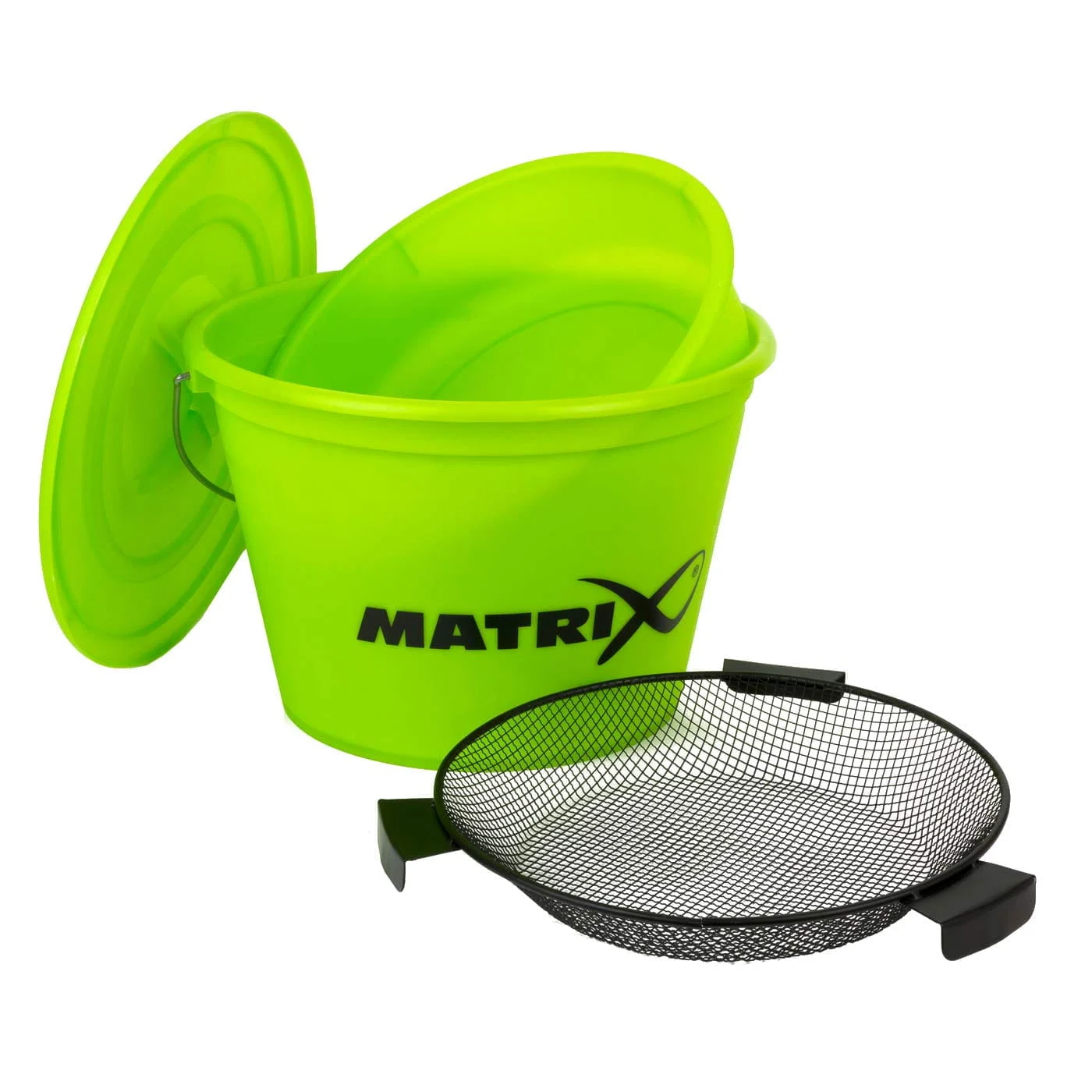 Fox Matrix Lime Bucket Set Inc. Tray and Riddle