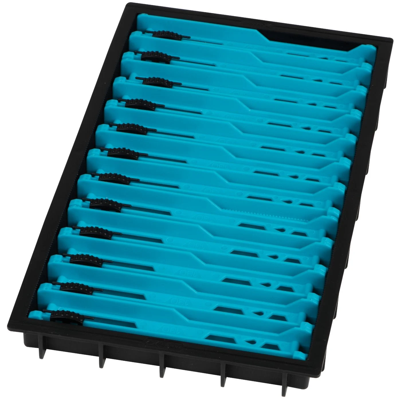 Fox Matrix Pole Winder Tray Loaded + 12 Winders 13cm - Aufwickler