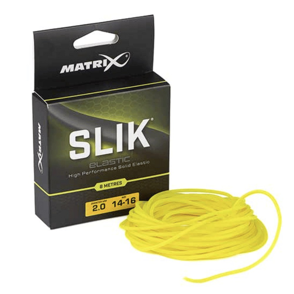 Fox Matrix Slik Elastic 8 Meter 14-16 (2,0mm) Yellow