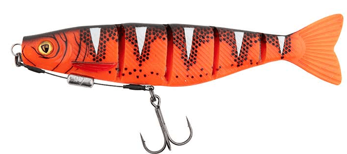 Fox Pro Shad Jointed Loaded 14cm 31g UV Red Wake