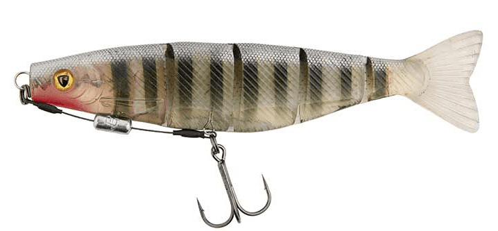 Fox Pro Shad Jointed Loaded 23cm 74g UV Original Stickleback