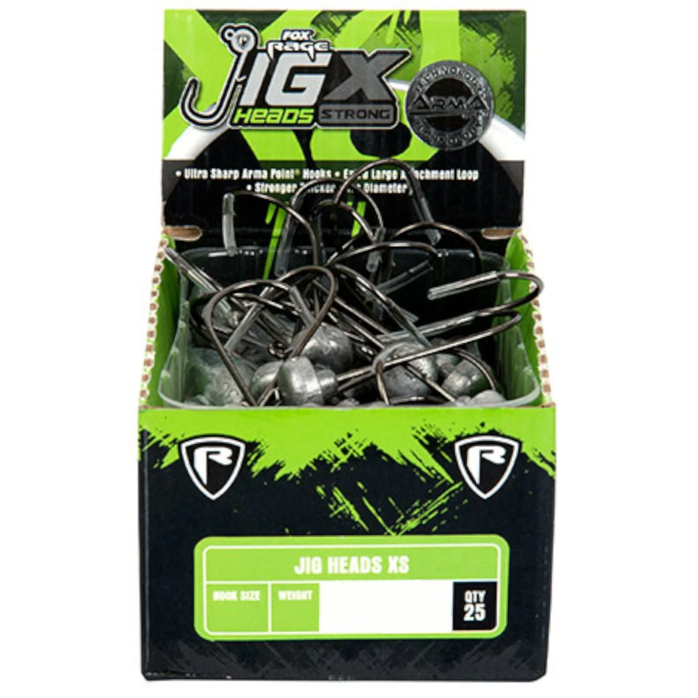 Fox Rage Jig Head X Strong Bulk - 25 Jighaken