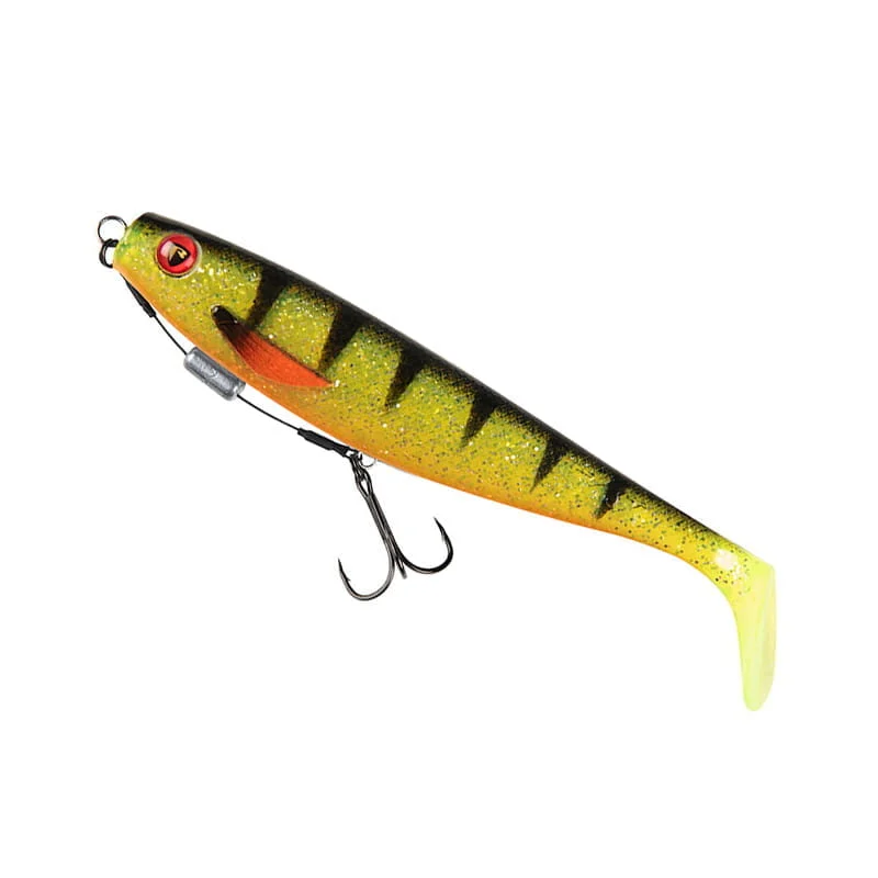 Fox Rage Loaded Pro Shad 14 cm (5,5") 24g UV Perch