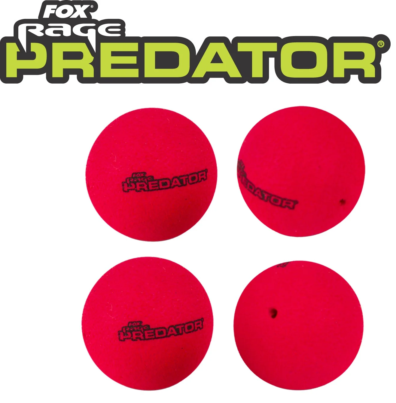 Fox Rage Predator Bait Poppers - Auftriebskugeln Large / 6 Stück