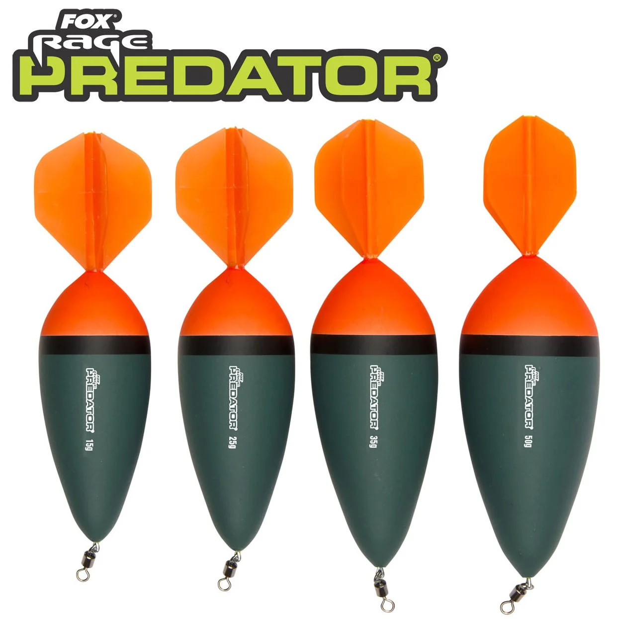 Fox Rage Predator HD Dart Swivel Raubfischpose 35g
