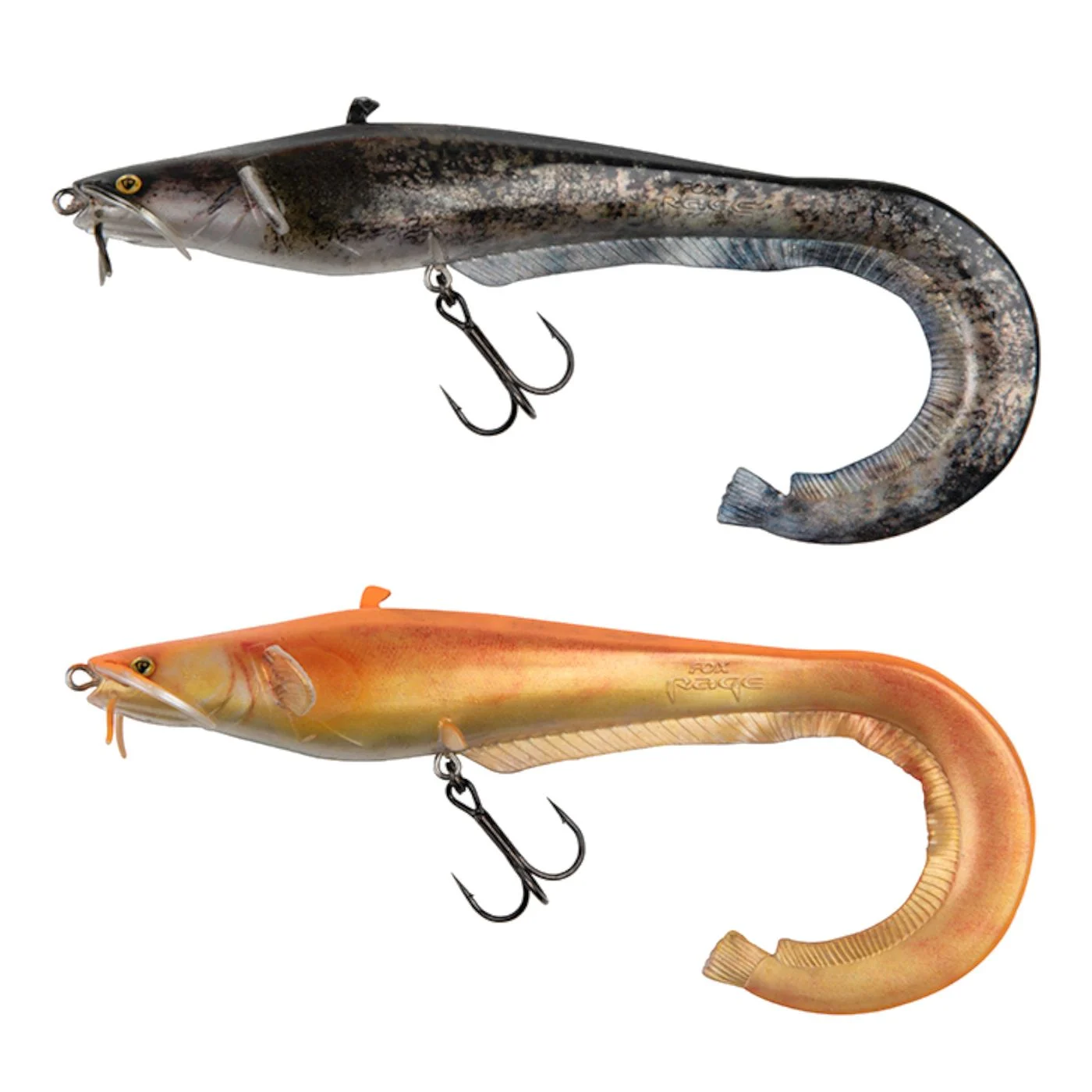 Fox Rage Replicant Catfish - Gummifisch 20cm / 110g / Super Natural Albino