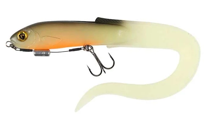 Fox Rage Slick Eel Loaded 35cm 102g UV Hot Olive