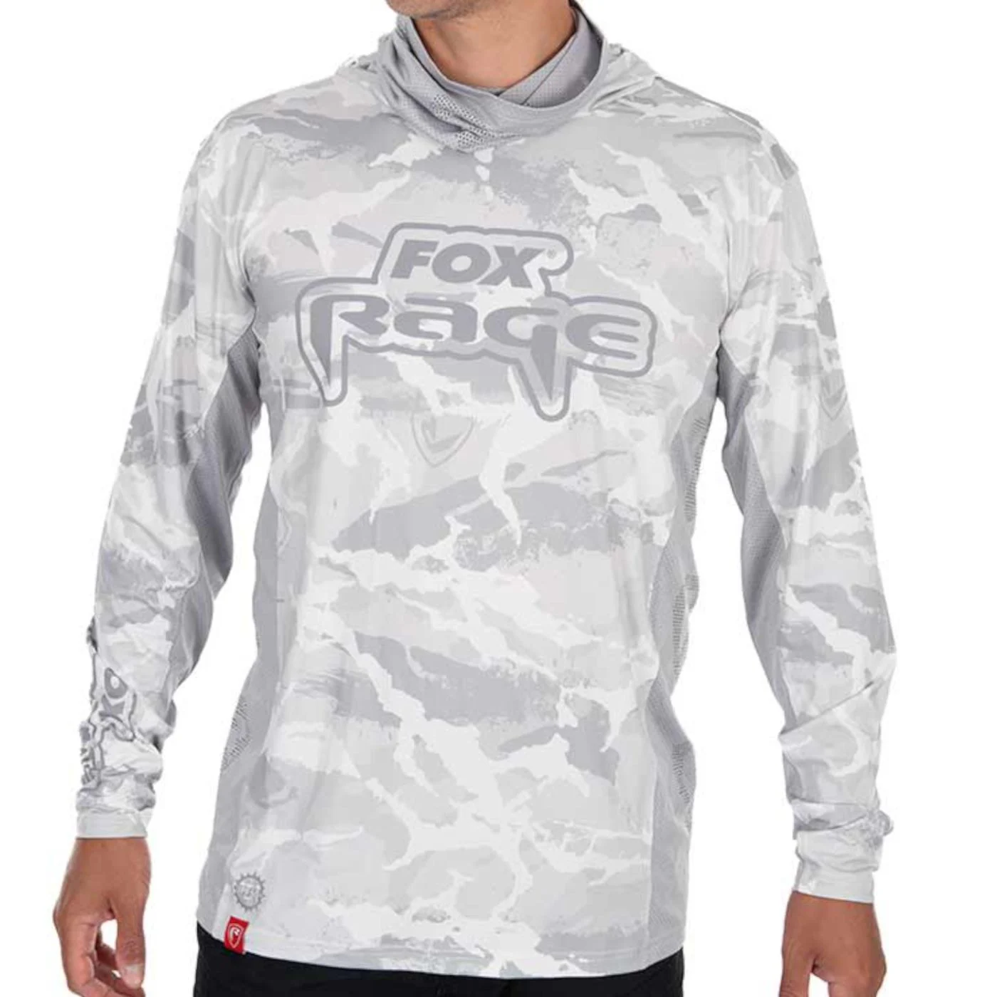 Fox Rage UV Hooded Light Cam Top - Angelpullover M