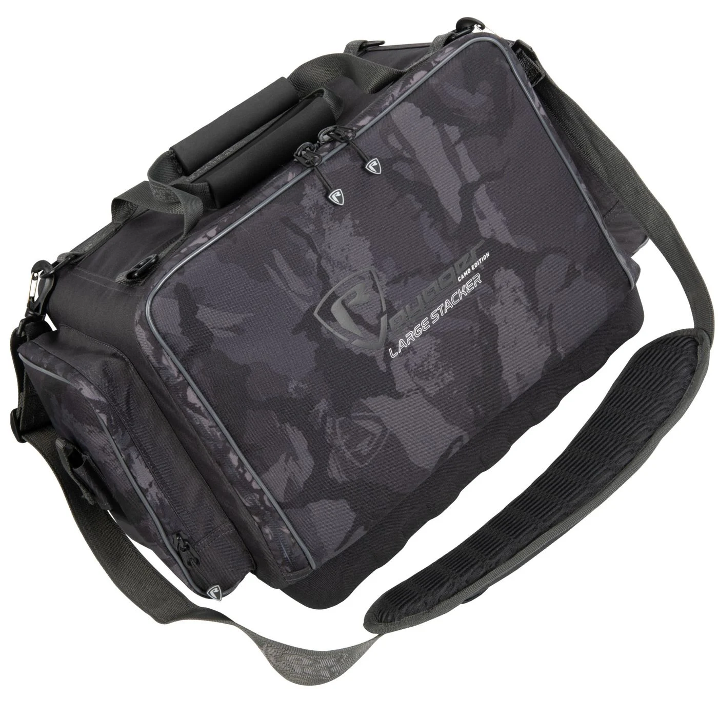 Fox Rage Voyager Camo Large Stacker 48x30x24cm - Tasche Angeltasche