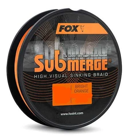Fox Submerge Orange Sinking Braid 0,38 mm 29,5 kg 600 m