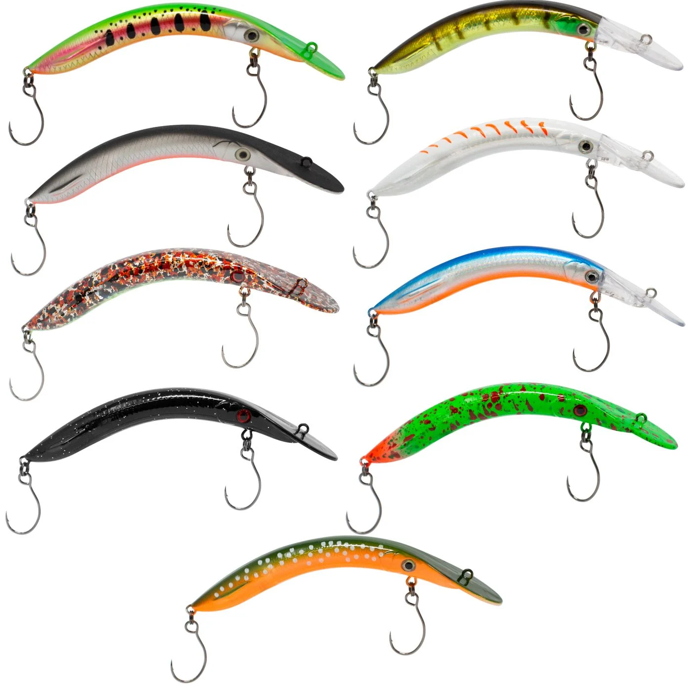 FTM Wobbler Banano 78mm 3g - Forellenwobbler Farbe 01