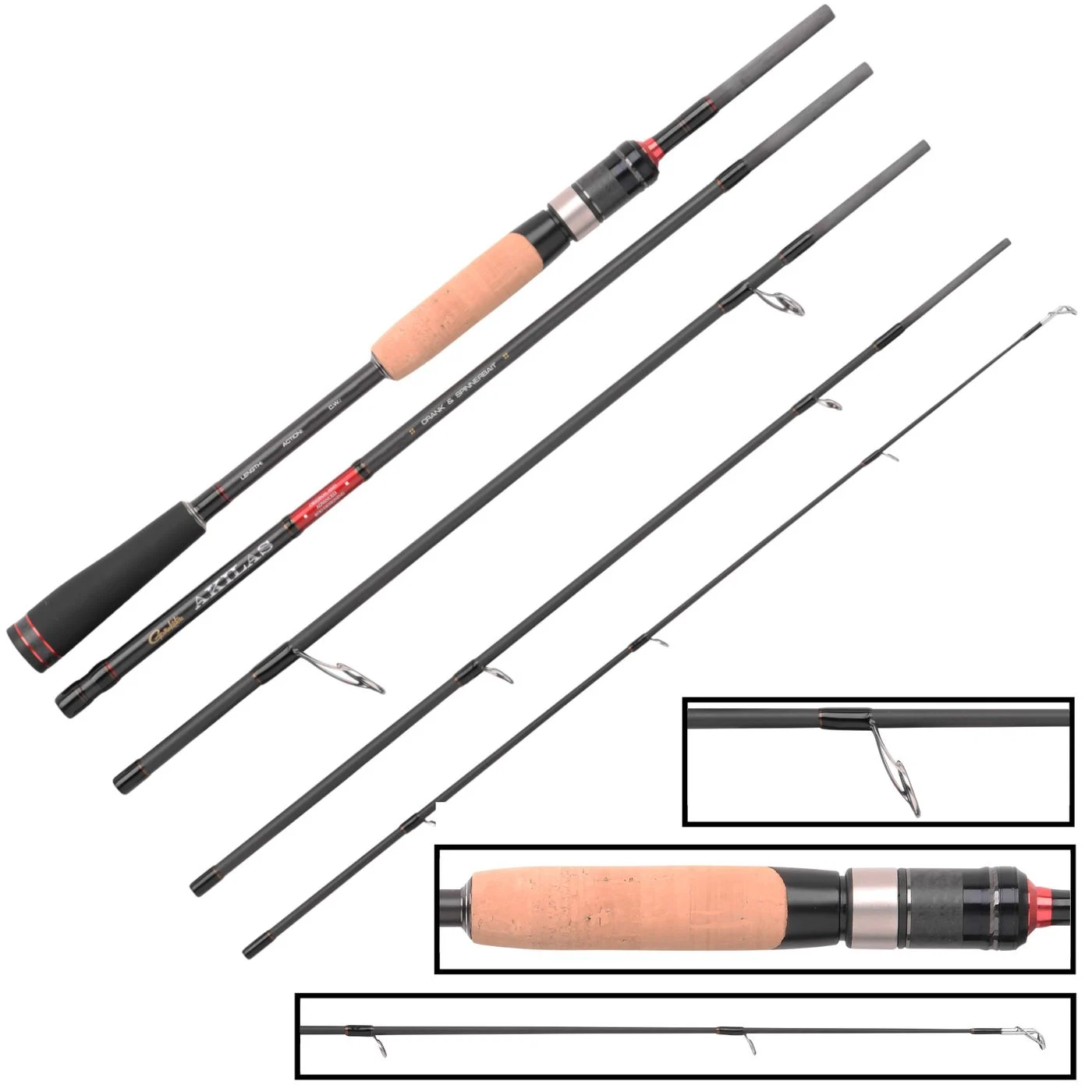 Gamakatsu 80MH 2,40m 5-30g Crank & Medium Jig - Reiserute