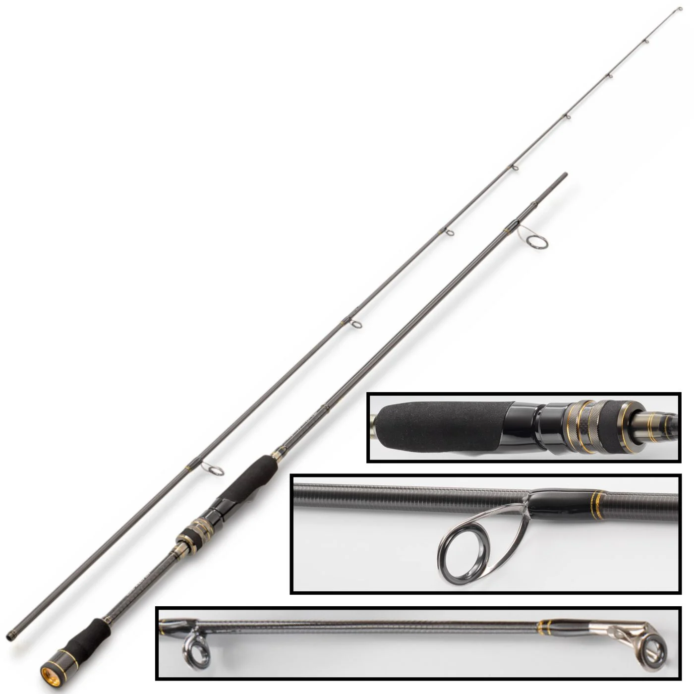 Hearty Rise 2,17m 3,5-14g Valley Hunter Spin 712 ML - Spinnrute