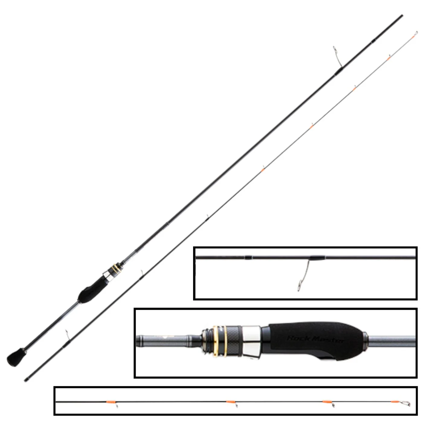 Hearty Rise 2,30m 0,6-12g Rock Master - Spinnrute