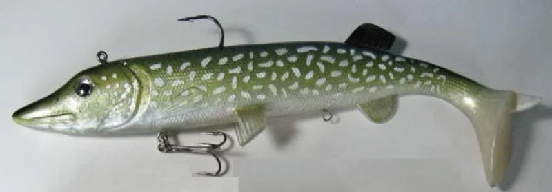 Hecht Gummifische Pike 22 cm 52g Hecht Gummifisch Hechtköder