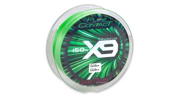 IC Pure Contact X9 Green 1500m 0,13mm Tragkraft 10,8 kg