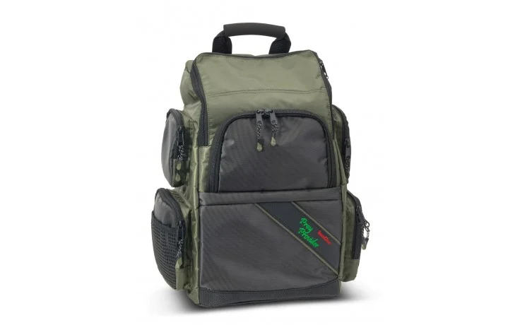 IRON CLAW Prey Provider Backpacker Angelrucksack mit 3 Angelgeräteboxen Anglerrucksack