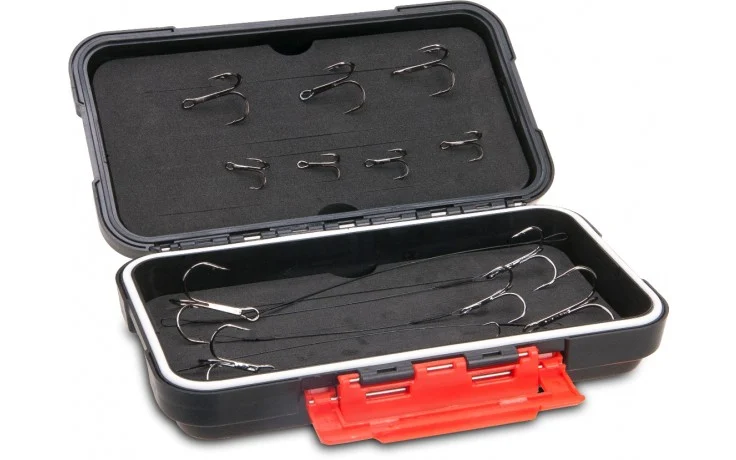 Iron Claw Stinger Hardcase L Angelbox für Stinger und Stahlvorfächer zum Hechtangeln und Raubfischangeln