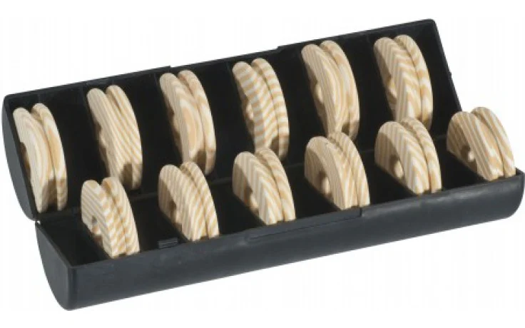 Iron Trout L-Case Vorfachaufwickler für Angelhaken mit Angelschnur