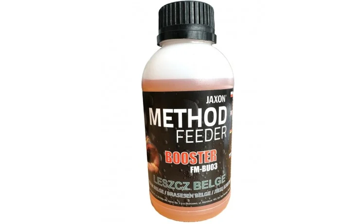 Jaxon Method Feeder Booster Bream Belge 350 Gramm Flüssigliquid für Angelfutter