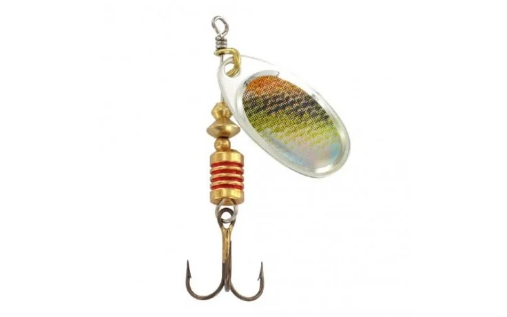 Jenzi Phantom-F Classic Nature Spinner Farbe Elritze Größe 4 10 Gramm für Raubfischangeln