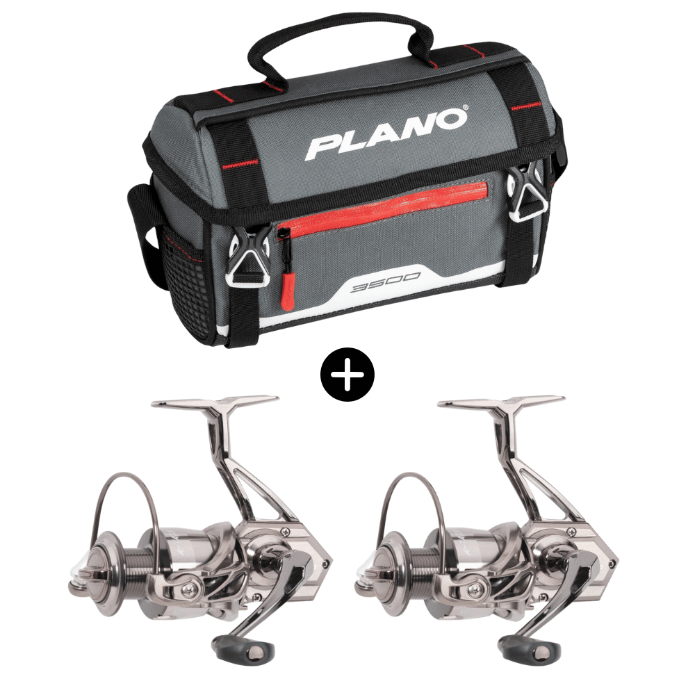 Komplett-Set Rollen und Tasche 2x Sänger A-Task 2000 + Plano Tasche 3600