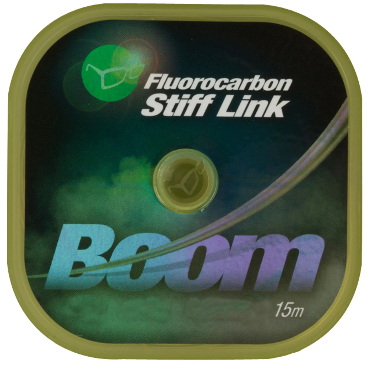 Korda Boom Fluorocarbon Stiff Link 15m - Vorfachschnur 0.55mm / 25lbs / 11.3kg Tragkraft