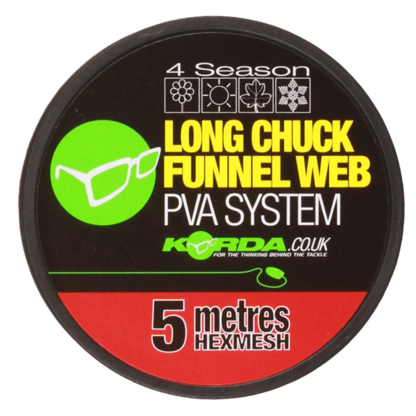 Korda Longchuck Funnel Web HEXMESH Refill - 5m PVA Netzschlauch