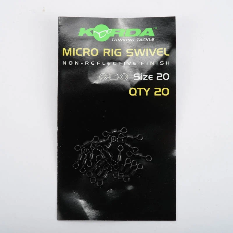 Korda Micro Rig Swivel - 20 Wirbel | SM Angelsport