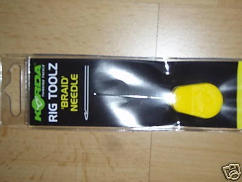 Korda Rig Tool Braid Needle Nadel Ködernadel gelb