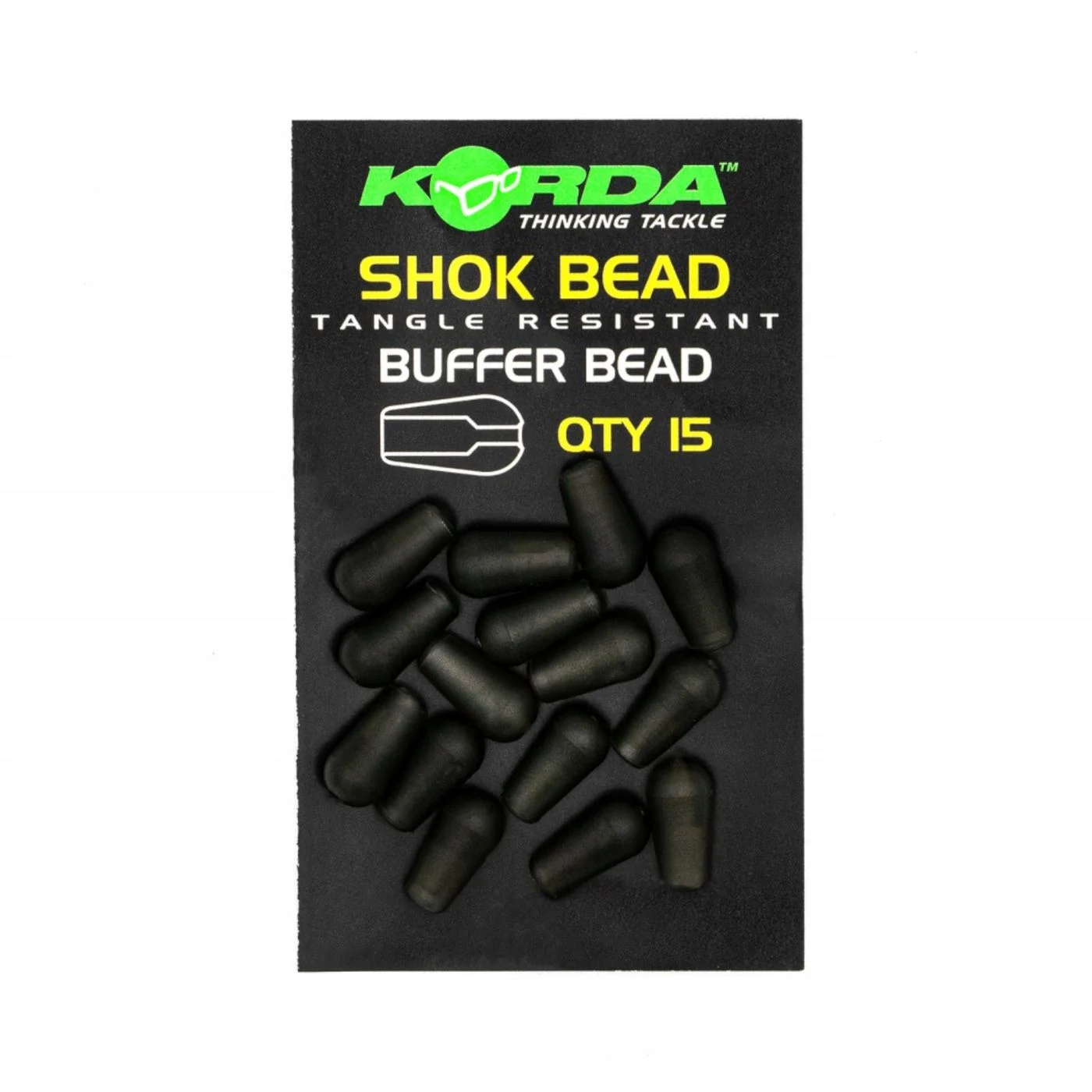 Korda Shok Bead - 15 Gummiperlen | SM Angelsport