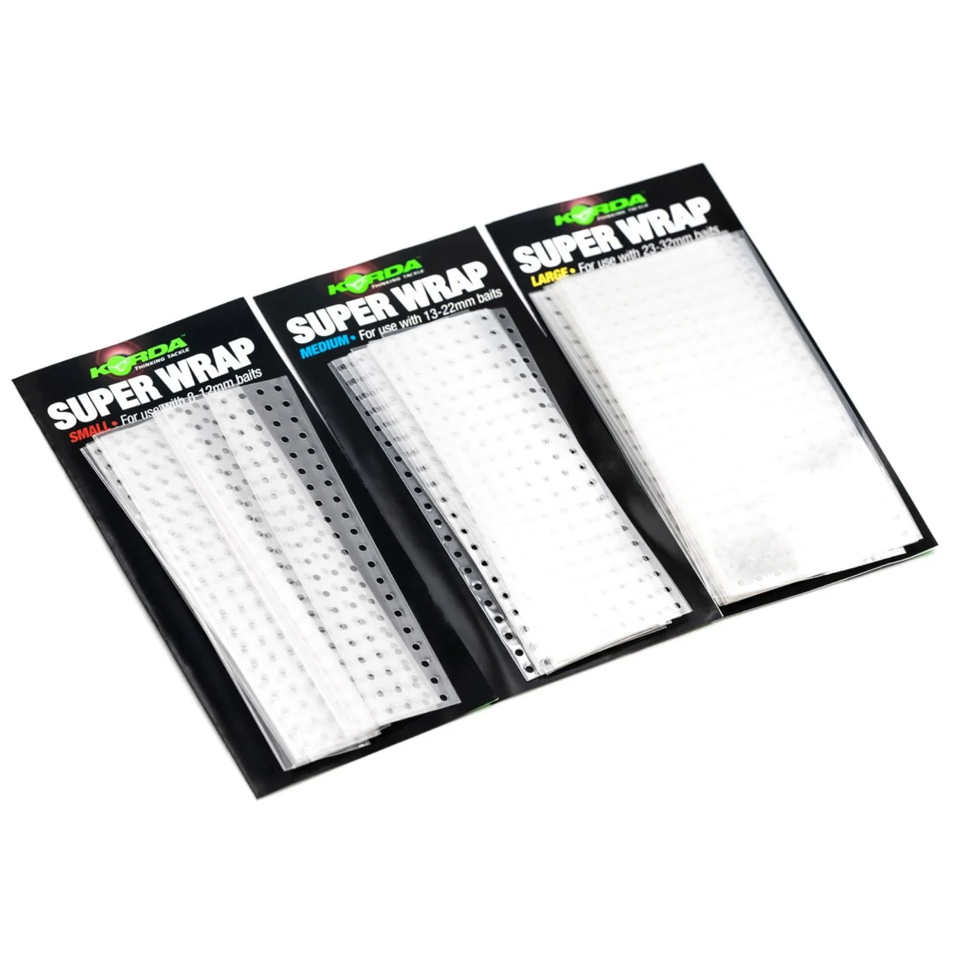 Korda Superwrap - 10 Köderbeutel Small - für Ködergrößen 8-12mm