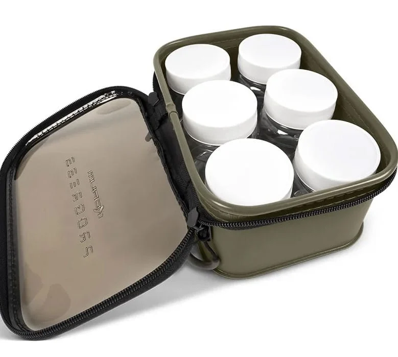 Korum Progress EVA Hookbait Pouch 6 Tub