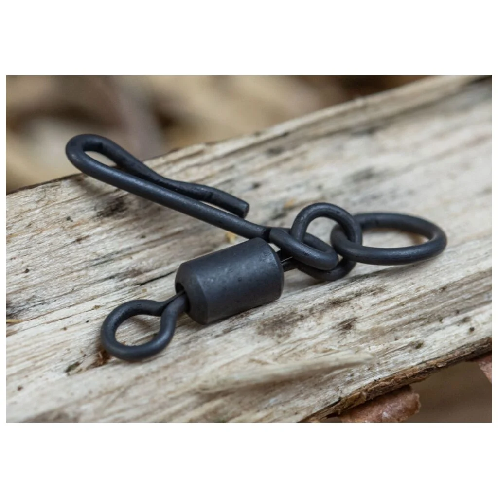 Kryston Quick Change Drop-Off Inline Swivel black #7, 8pc