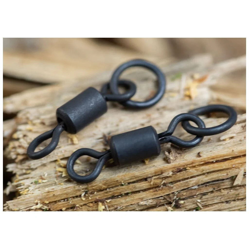 Kryston Ring Swivel black #7, 10pc