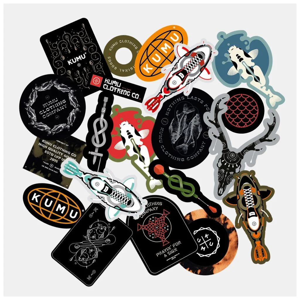 Kumu Stickerbomb PACK 3 (20PCS)