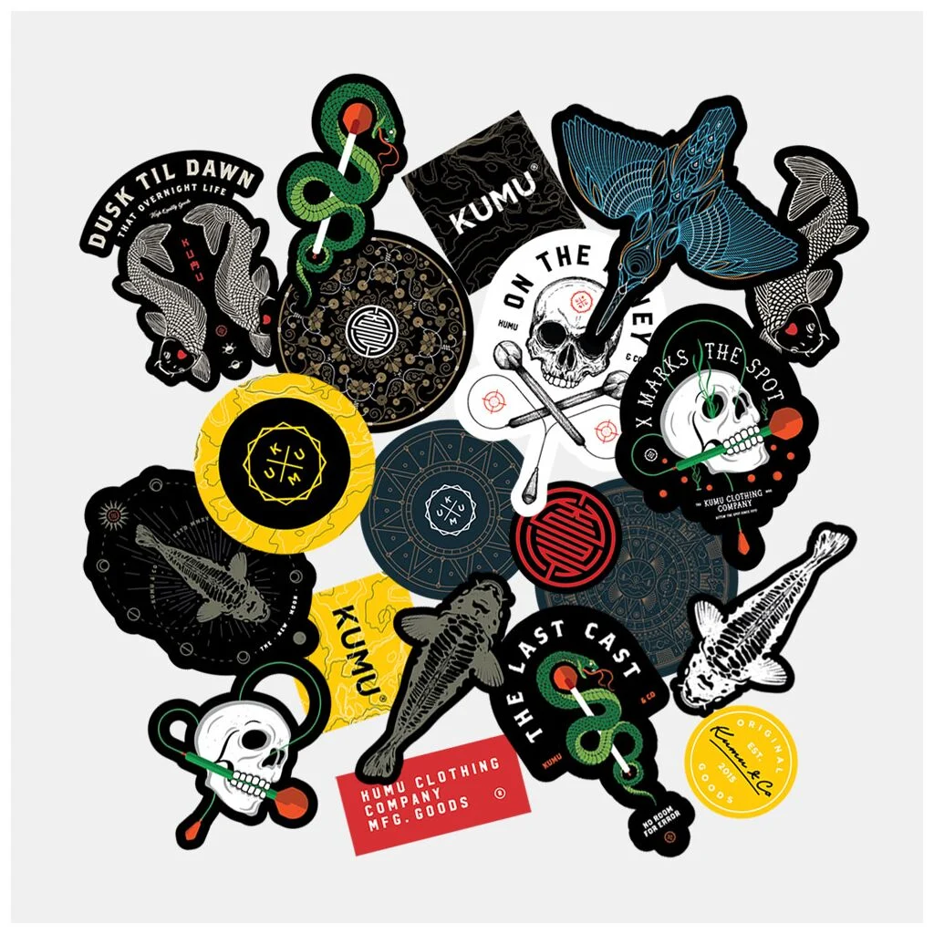 Kumu Stickerbomb pack 4 - 20pcs