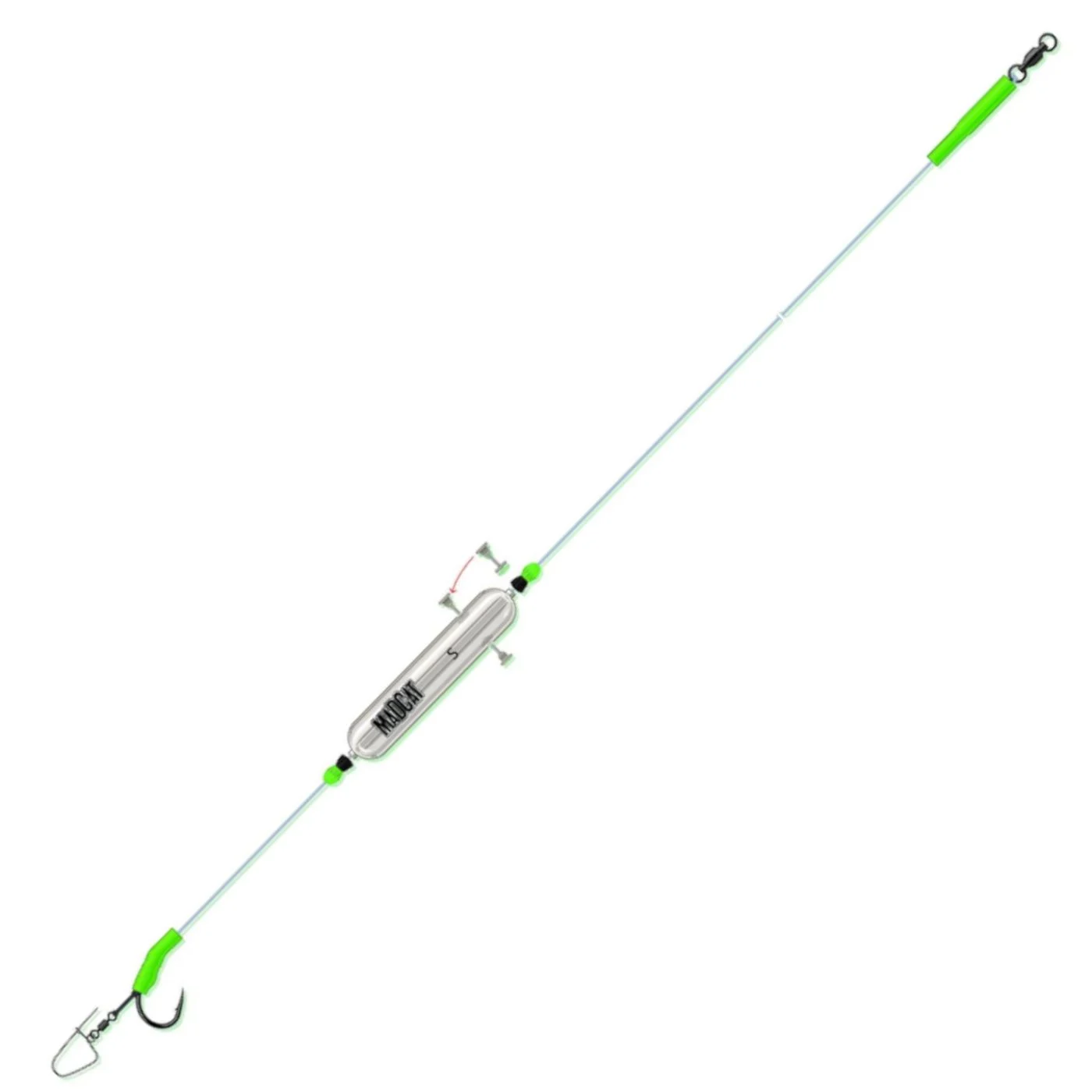 Madcat Adjustable River Rigs Nose Clip Single - Wallervorfach