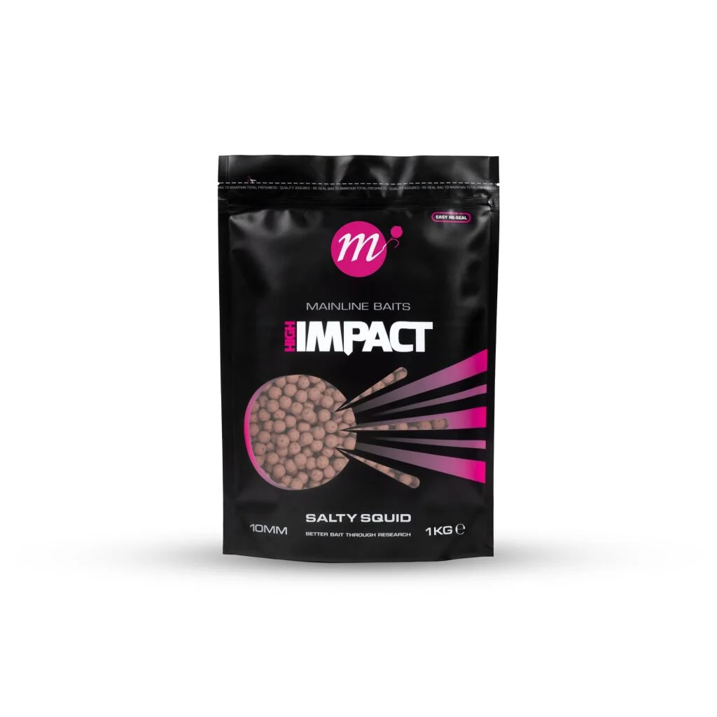 Mainline Hi Impact Salty Squid Boilies
