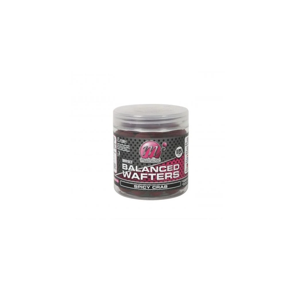 Mainline High Impact Balanced Wafters Spicy Crab 15mm