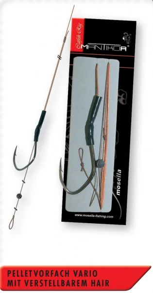 Mantikor Wallervorfach Pelletvorfach Vario 100cm Gr. 8/0 Wallerhaken