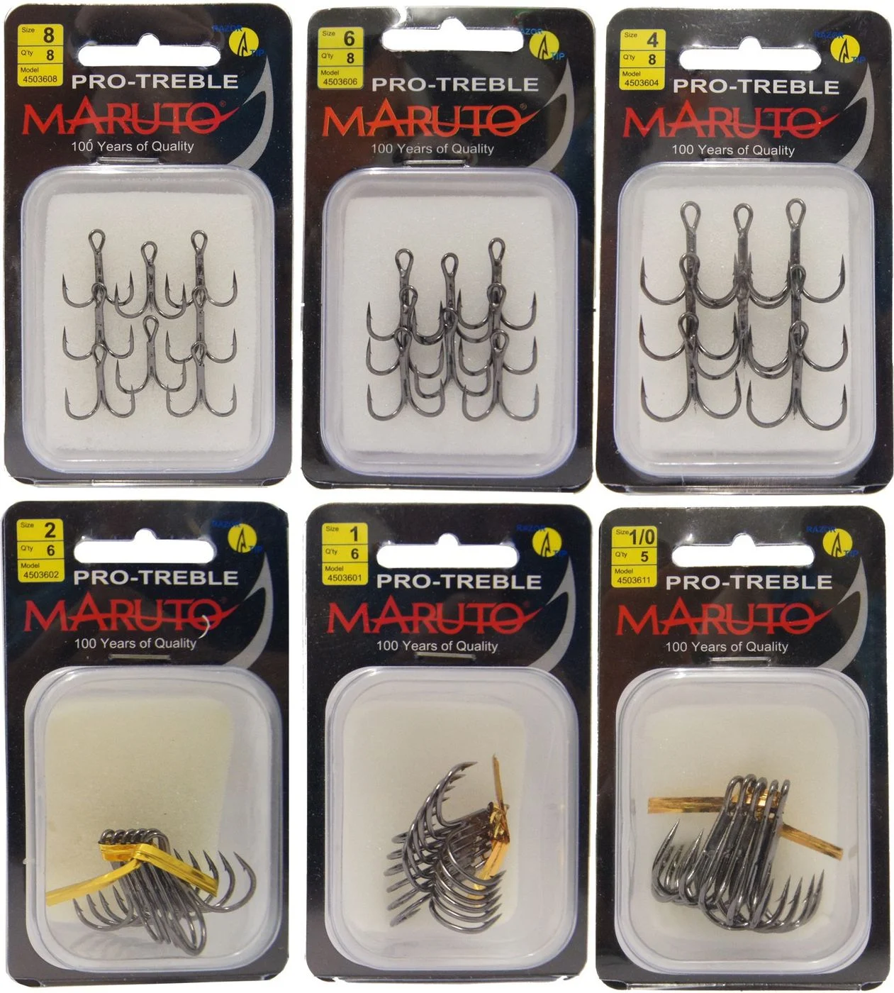 Maruto Drillinge WD-36 Drillingshaken 2