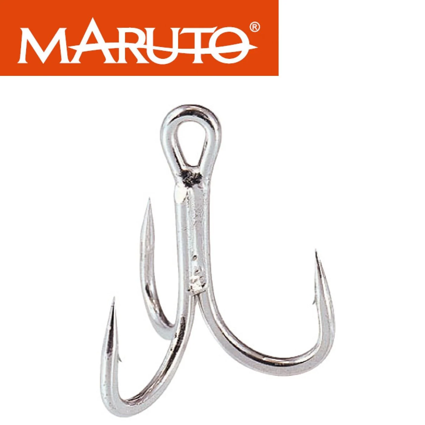 Maruto Drillinge WD-66 nickel - Drillingshaken Gr. 1 - 6 Stück pro Packung